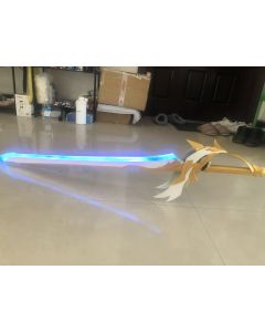 Genshin Impact Weapon Aquila Favonia Lightable Sword Cosplay for Sale