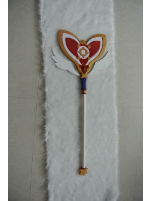 Elsword Aisha Dimension Witch Staff Cosplay Prop for Sale