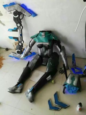 LOL PROJECT: Ashe Skin Cosplay Armor Weapon