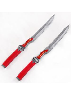 Tales of Berseria Rokurou Swords Cosplay Replica Dual Blades for Sale