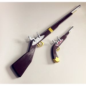 Date A Live Kurumi Tokisaki Weapon Mmusket Flintlock Pistol Cosplay Replica Props Buy