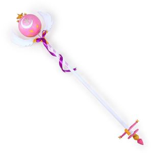 Elsword Aisha Metamorphy 2nd Form Weapon Staff Cosplay Prop for Sale