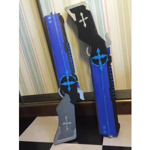 Elsword Lu/Ciel Royal Guard Cosplay Dual Gun Blades for Sale