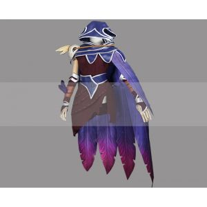 League of Legends LOL Xayah the Rebel Cosplay Costume for Sale