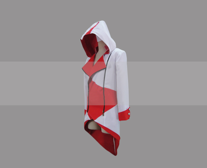 Assassin's Creed III Connor Kenway White/Red Hoodie Jacket