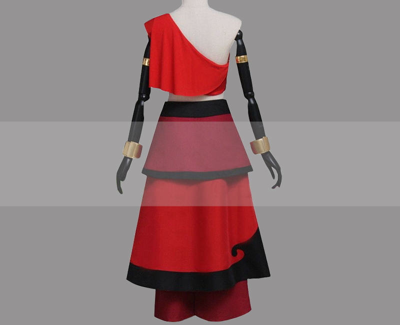 Avatar: The Last Airbender Katara Fire Nation Outfit Cosplay