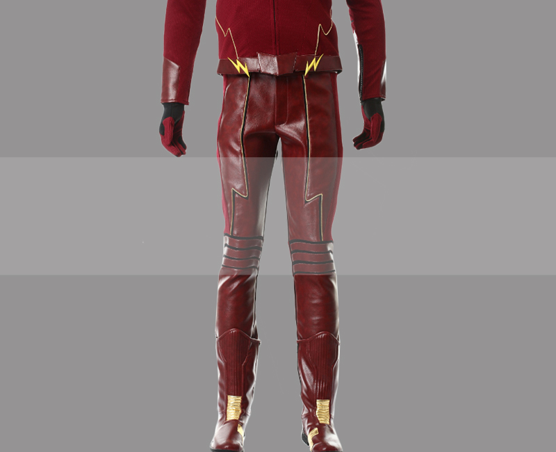 Barry Allen The Flash Suit Cosplay