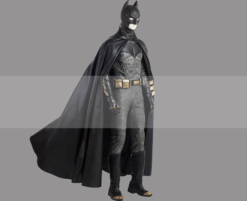 DCEU Justice League Bruce Wayne Batman Batsuit Cosplay