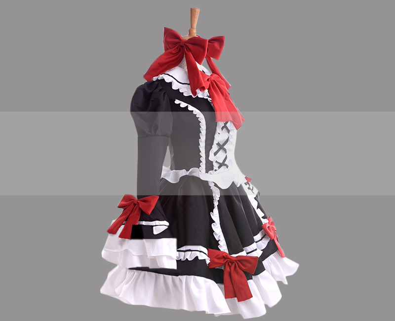 Kurumi Tokisaki Cosplay Gothic Lolita Maid Costume for Sale