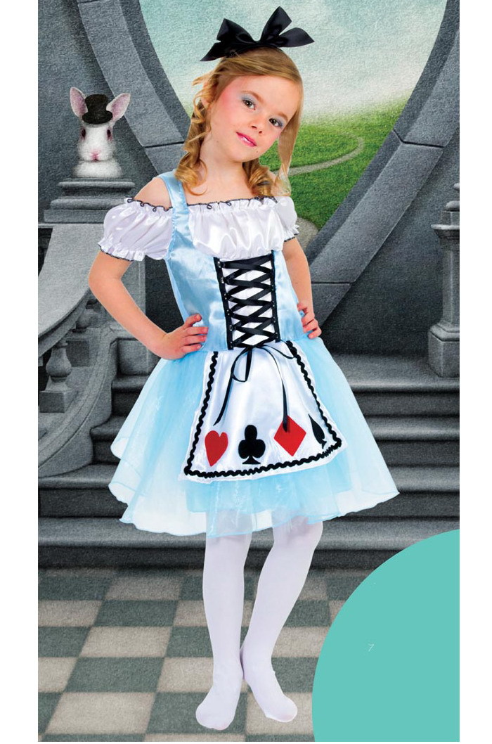 Toddler Girls Alice in Wonderland Halloween Costume