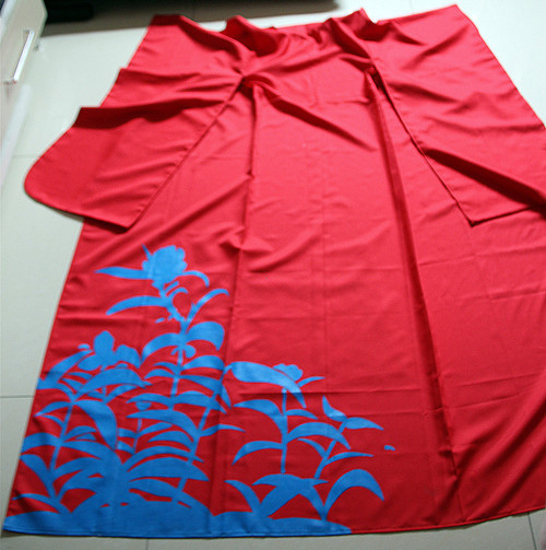 Kalluto Zoldyck Red Kimono Cosplay Costume