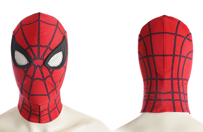 Spider-Man: Homecoming Peter Parker Spider-Man Suit Cosplay Mask