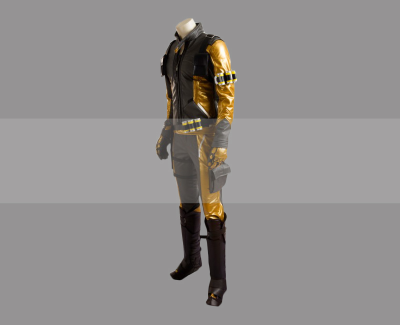 Golden Skin Soldier 76 Cosplay Outfit Buy