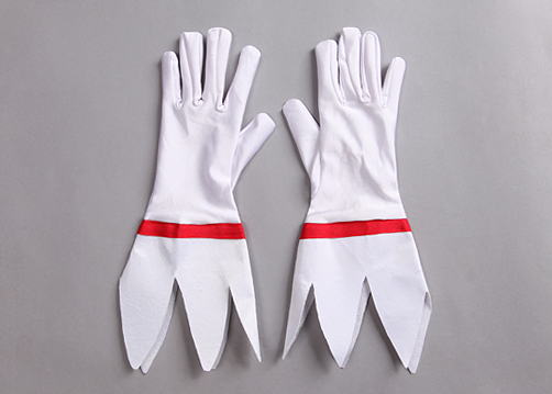 Madoka Kaname Cosplay Gloves