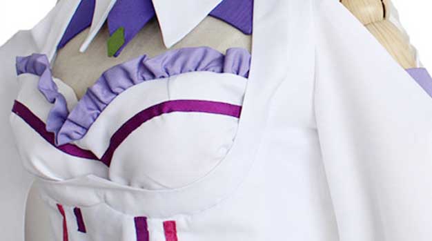 Re: Life in a Different World from Zero Emilia Cosplay Costume