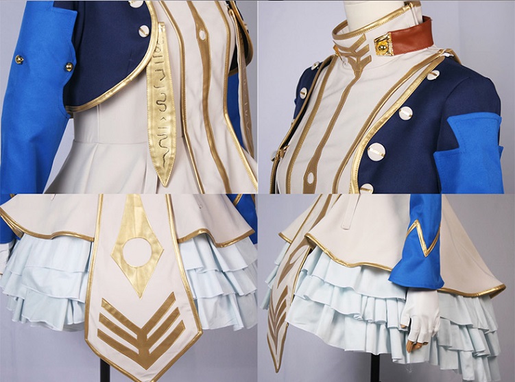 Tales of Berseria Eleanor Hume Clothing Cos Cloth Uniform Cosplay Costume 