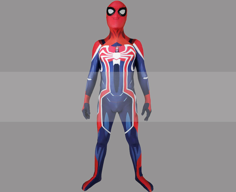 Marvel's Spider-Man PS4 Game Spiderman Velocity Suit Cosplay Costume