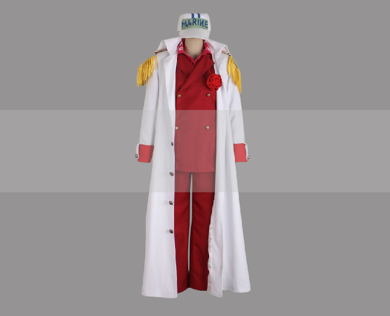 Anime Cosplay ONE PIECE Coat for Sakazuki Akainu Costume Cloak (S