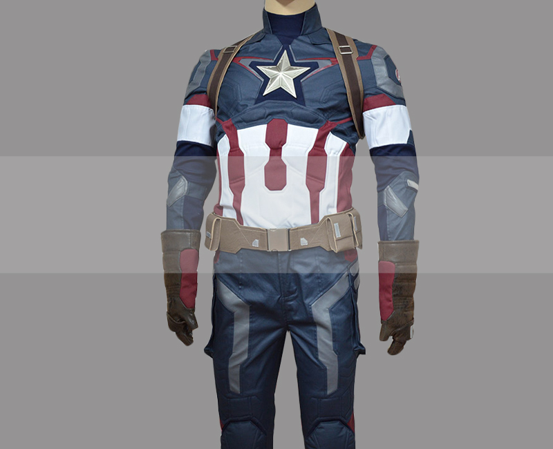Age of Ultron Captain America Avengers Uniform Cosplay for Sale