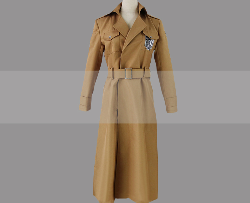 Attack on Titan Survey Corps Cosplay Trench Coat