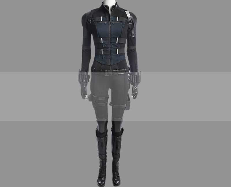 Avengers: Infinity War Natasha Romanoff Black Widow Uniform Cosplay Costume