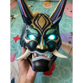 Genshin Impact Xiao Cosplay Yaksha Mask for Sale