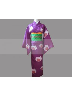 Genderbent Hijikata Pig Patterns Kimono Cosplay for Sale
