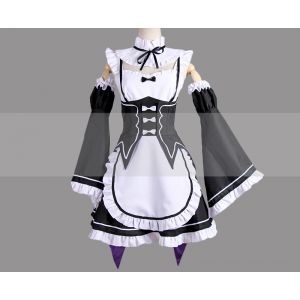 Re:Zero Rem & Ram Cosplay Maid Uniform Costume for Sale
