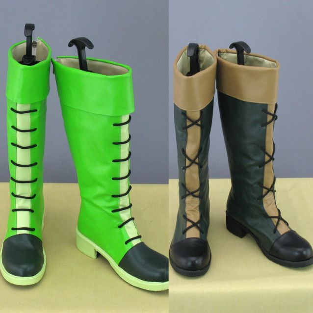 Whirl Cosplay Boots Shoes for Hunter X Hunter GON Freecss Long