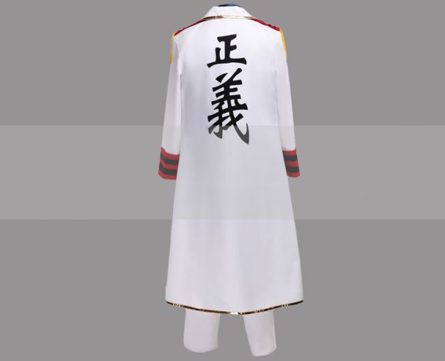 Details about   Anime One Piece Monkey D Garp Cosplay Costume Uniform Mand Any Size &