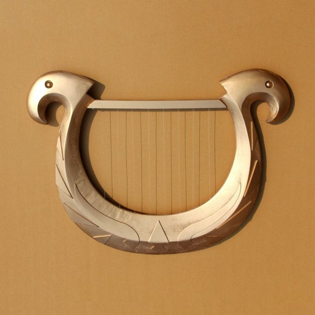 The Legend Of Zelda Skyward Sword Princess Zelda Cosplay Harp Prop PVC Made New