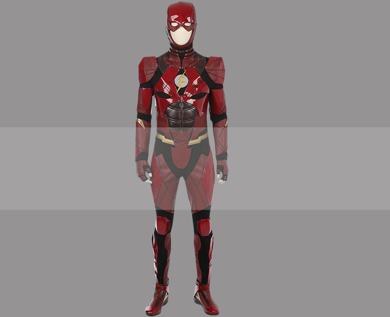 DCEU Justice League Barry Allen Flash Cosplay Costume