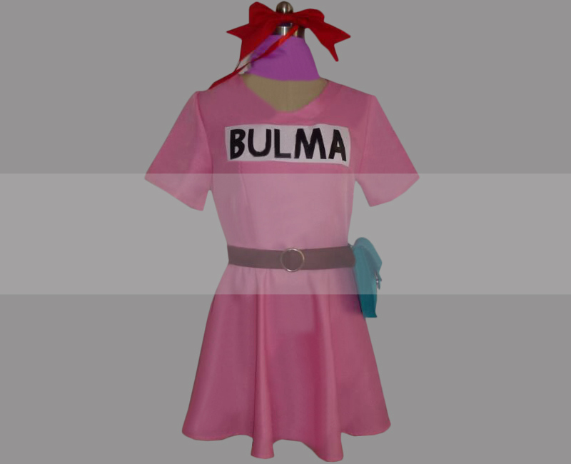 Dragon Ball Bulma Cosplay Costume