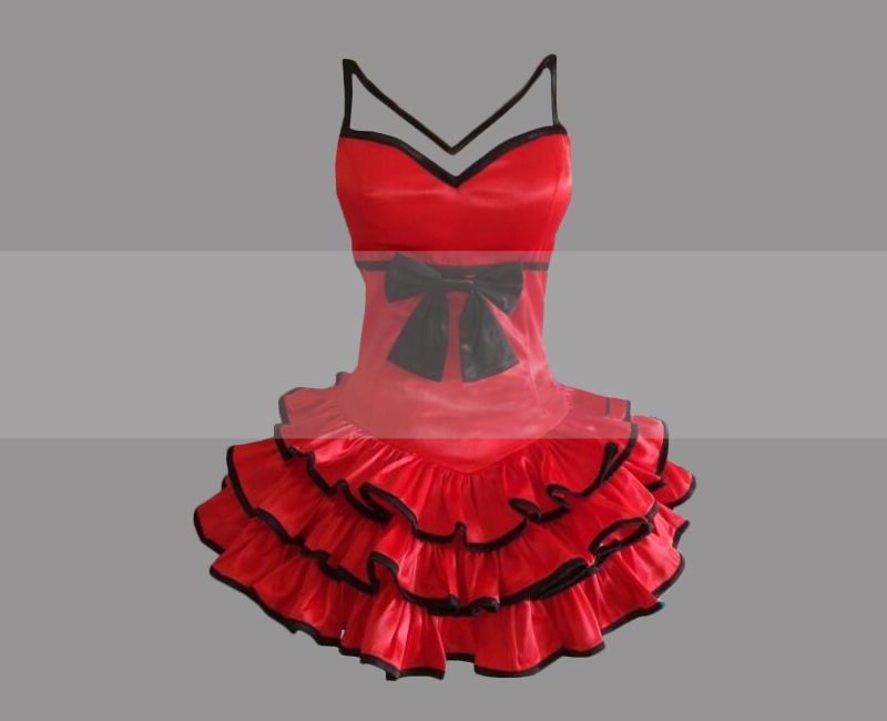 Fate/Extra CCC Saber Crimson Nero Dress Cosplay Costume