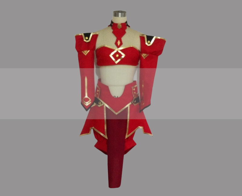 Fate/Grand Order Saber of Red Mordred Cosplay Costume