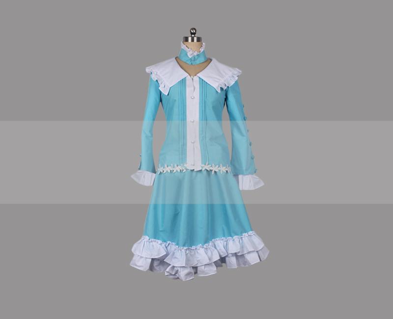 Fate/Prototype: Fragments of Sky Silver Manaka Sajyou Cosplay Costume