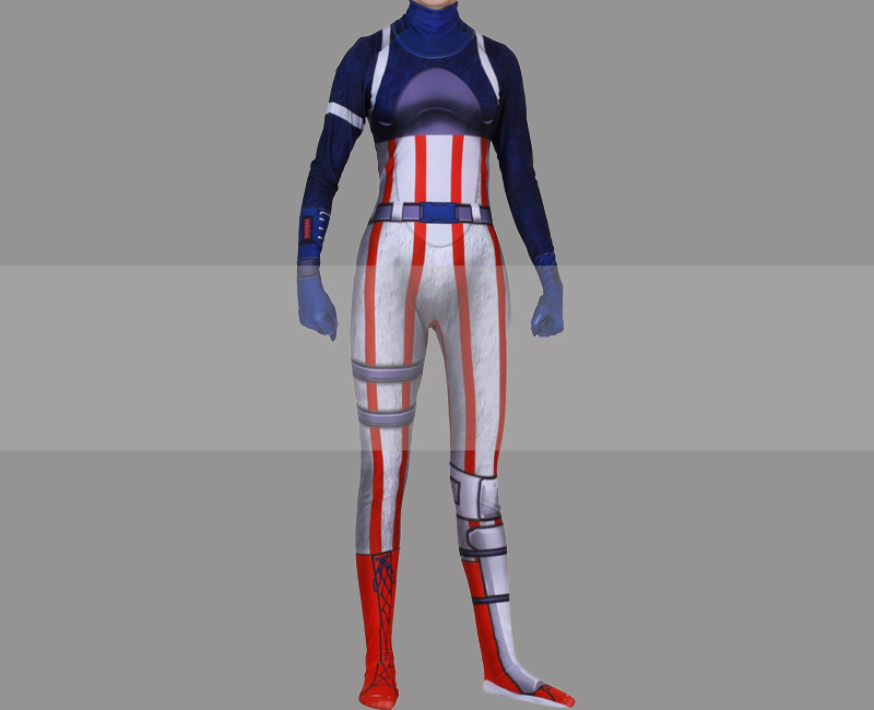Fortnite Outfit Skin Fireworks Team Leader Cosplay Costume