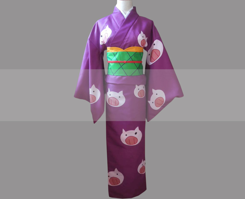 Gintama Dekoboko Arc Female Hijikata Tenko Cosplay Kimono