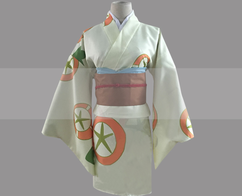Gintama Dekoboko Arc Souko Okita Cosplay Kimono