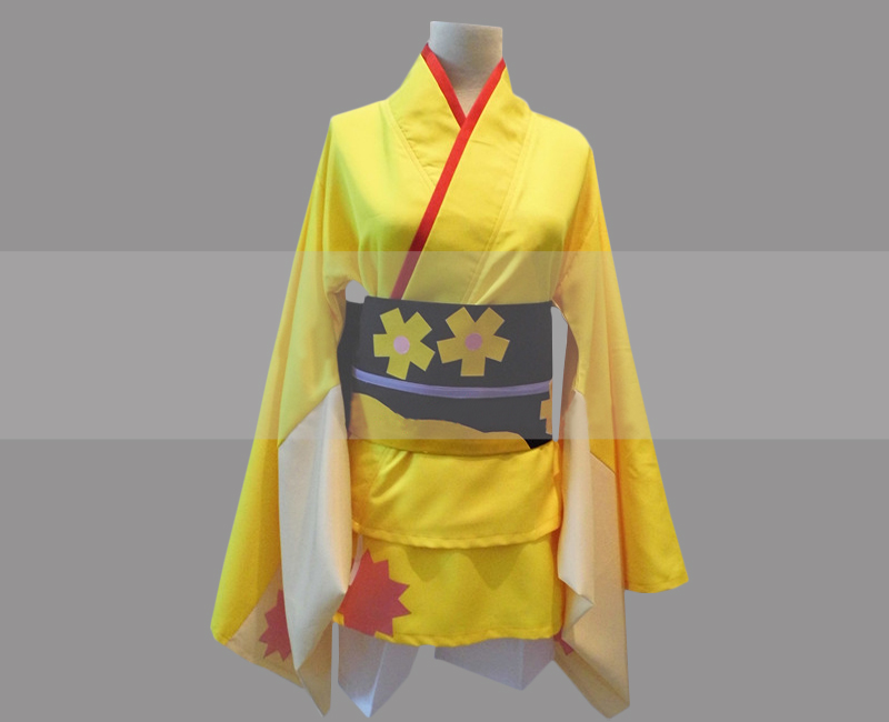 Gintama Tsuu Terakado Cosplay Costume