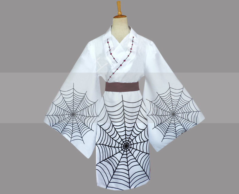 Kimetsu no Yaiba Lower Moon Five Rui Cosplay Costume