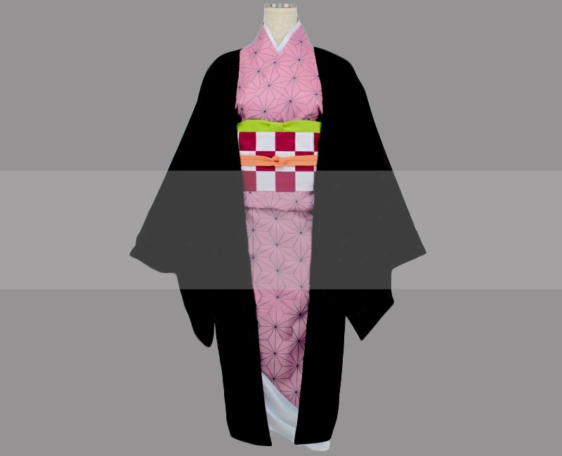 Kimetsu no Yaiba Nezuko Kamado Cosplay Costume