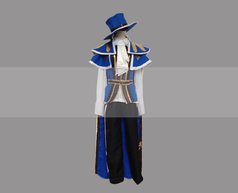 LOL Musketeer Twisted Fate Cosplay Costume