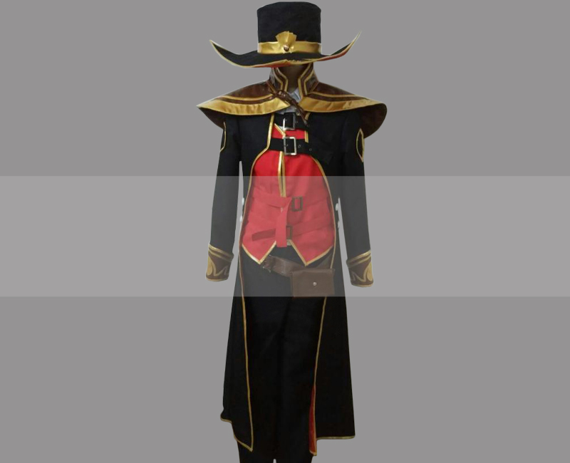 LOL Twisted Fate the Card Master Cosplay Costume