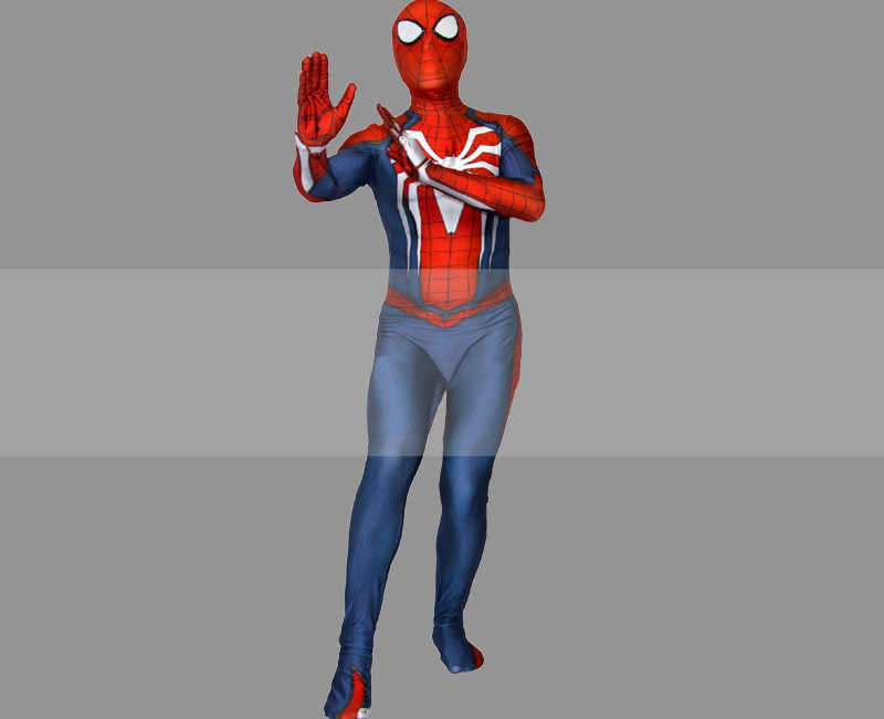 Marvel's Spider-Man PS4 Game Spiderman Advanced Suit Cosplay Costume