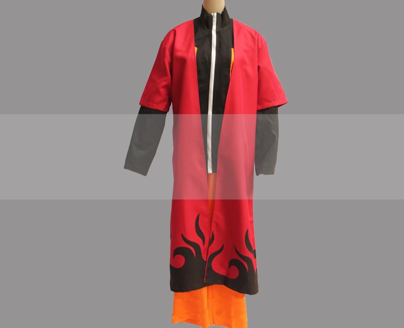 Naruto Uzumaki Sage Mode Cloak Cosplay Costume