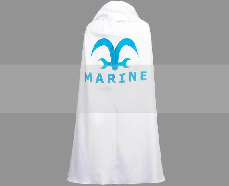 One Piece Marine Cape Cosplay Cloak