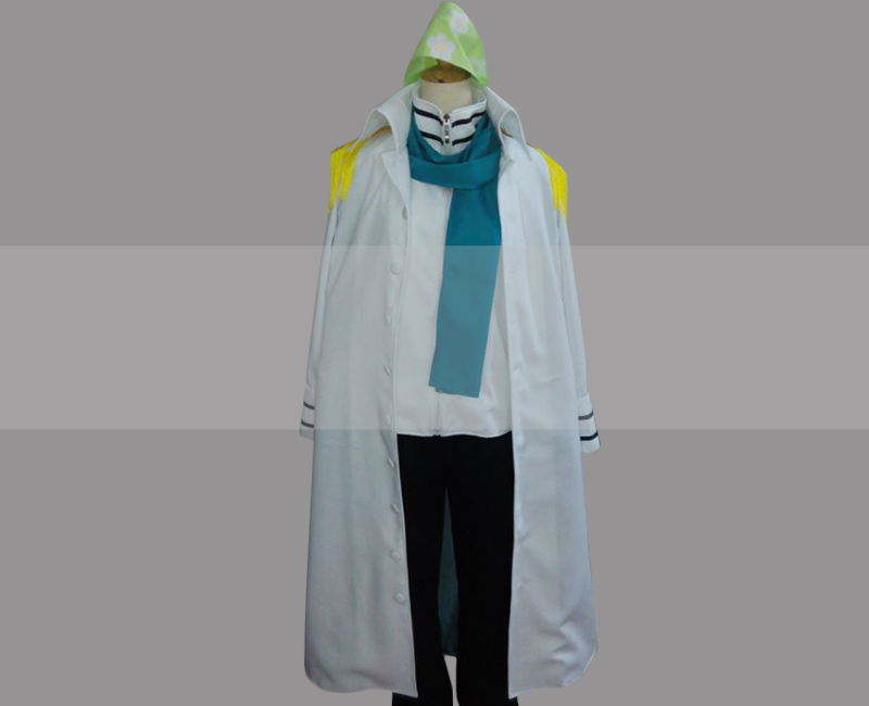 One Piece Marine Captain Coby Cosplay Costume