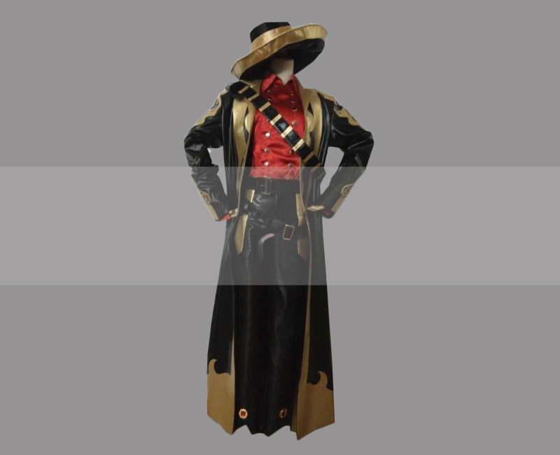 Overwatch Reaper Mariachi Skin Cosplay Costume
