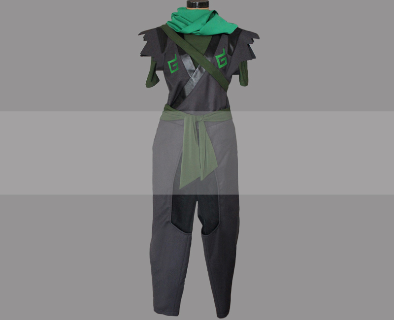 Overwatch Genji Sparrow Skin Cosplay Costume